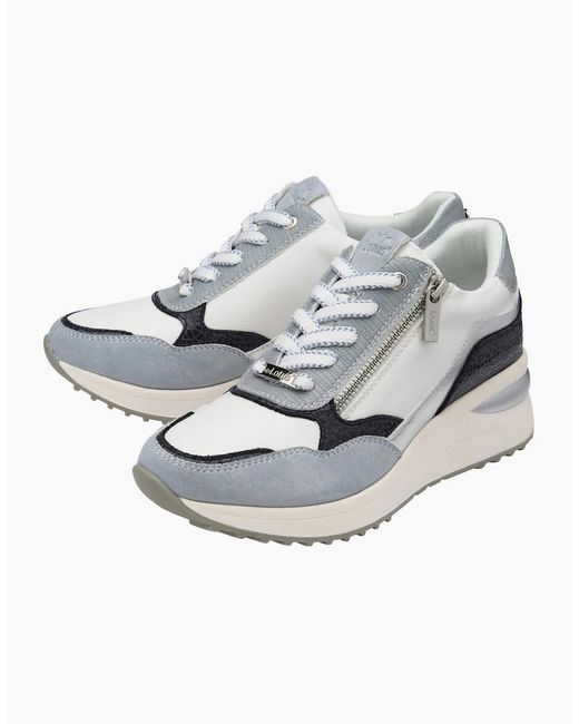 Lotus Gray Bianchi Trainers
