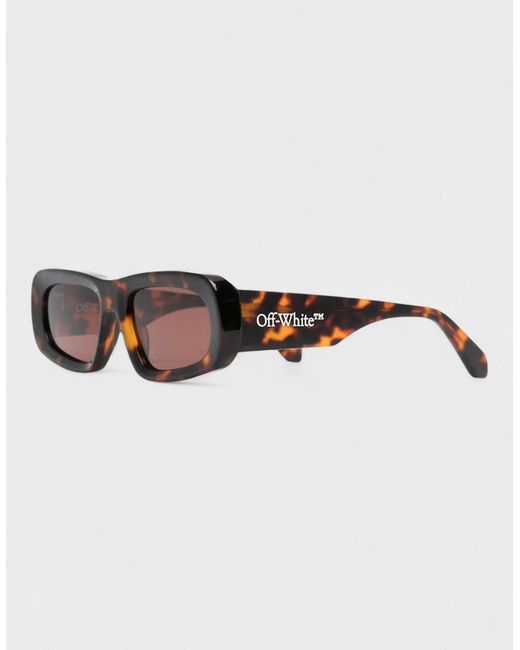 Off-White c/o Virgil Abloh Brown Austin Sunglasses Havana