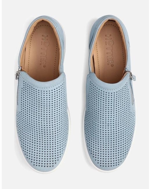 Hotter Blue Daisy Extra Wide Fit Trainers