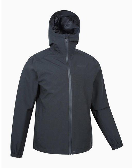 Mountain Warehouse Blue Sambrook Waterproof Jacket for men