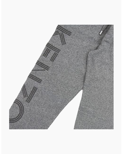 KENZO Gray Bottoms for men