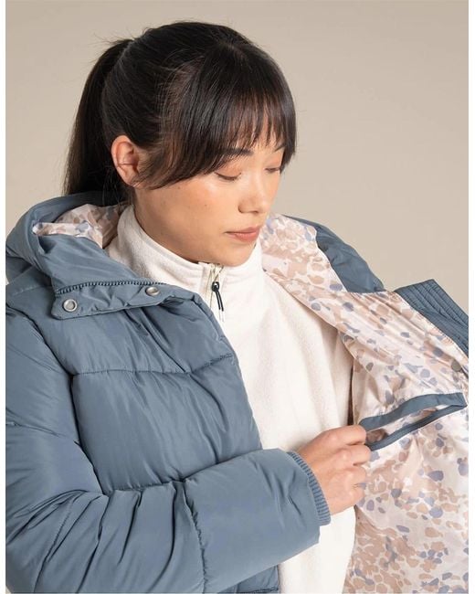 Craghoppers Blue Orla Hooded Jacket