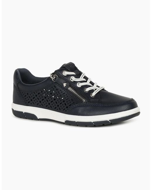 Softline Black Austin Trainers