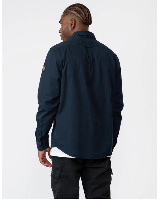 Belstaff Blue Scale Shirt for men