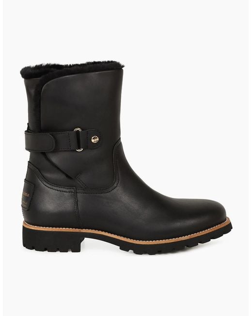 Panama Jack Black Felia Trav B3 Ankle Boots