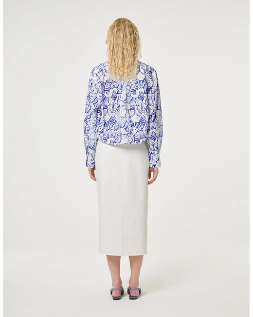 FABIENNE CHAPOT Blue Haidy Blouse