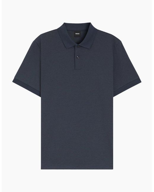 Boss Blue Boss H Parlay Polo Shirt 405 Dark for men
