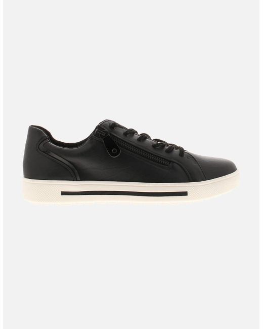 Jana Black Pumps Trainers Polly Lace Up Uk Size