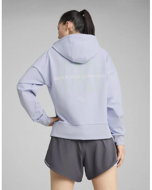 PUMA Blue X Hyrox Cloudspun Performance Hoodie