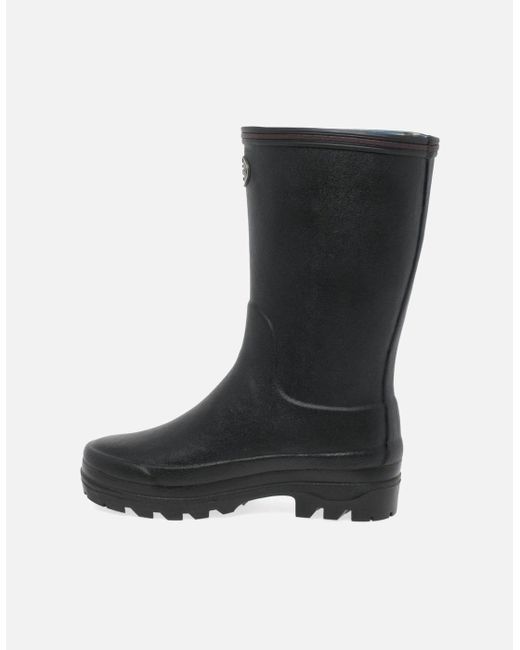 Le Chameau Black Giverny Botillon Wellington Boots
