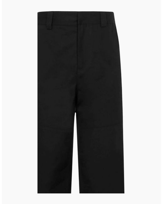 Off-White c/o Virgil Abloh Black Diag Pocket Carpenter Pant Trousers for men
