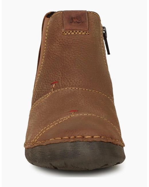 Josef Seibel Brown Fergey 55 Ankle Boots