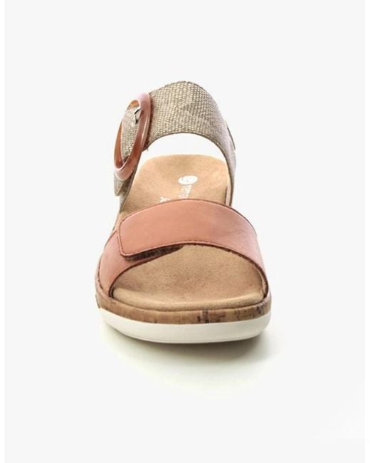 Remonte Brown Jocelyn Sandals Tan