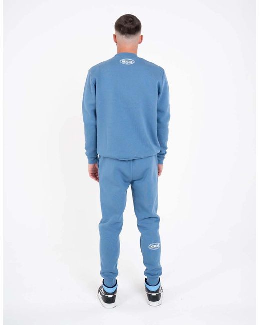 Mercier Blue Anonymous Joggers for men