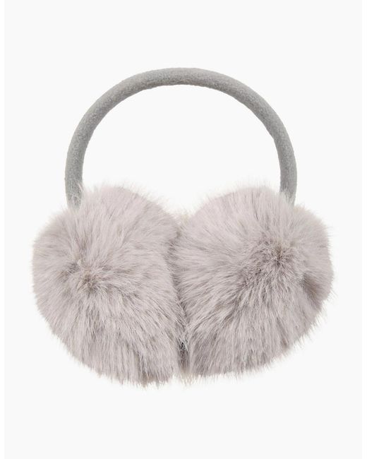 Mountain Warehouse Gray Faux Fur Earmuffs