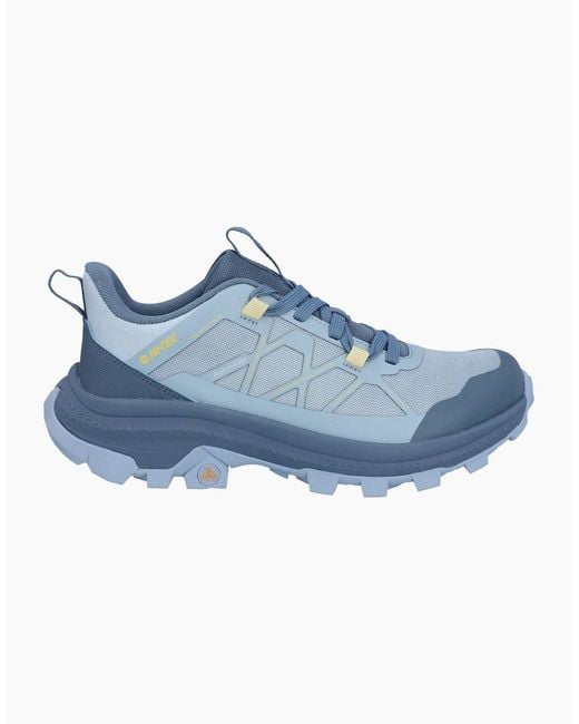 Hi-tec Blue Infuse Low Polyester Fog/Flintstone/Banana Hiking Shoes