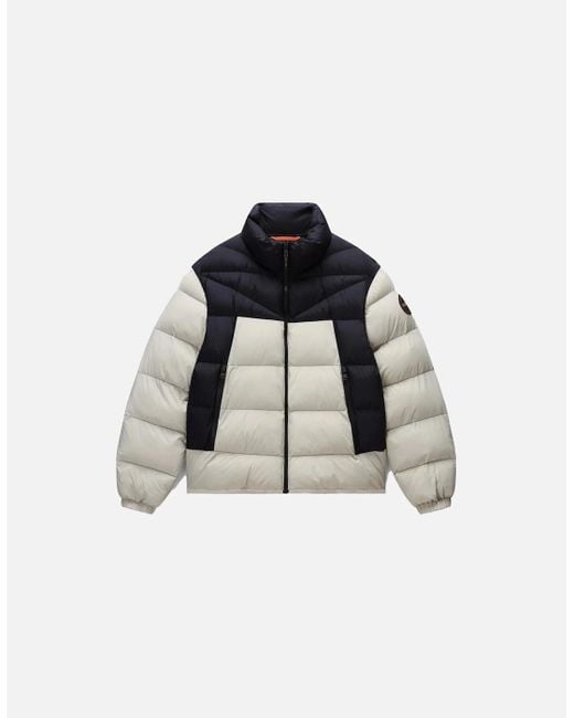 Napapijri Black Molveno Stand Puffer Jacket Will for men