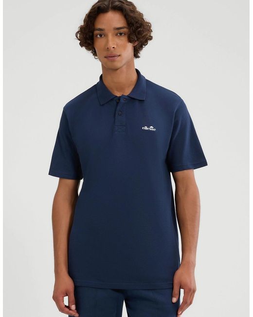 Ellesse Blue Senago Polo for men