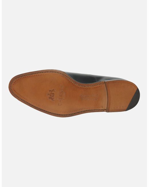 Cheaney Black Lime Formal Lace Up Shoes for men