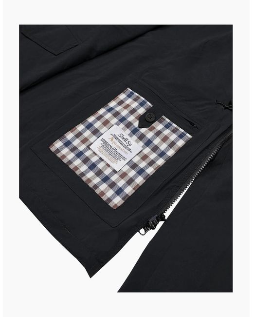 Aquascutum Blue Active Stretch M-65 Jacket for men