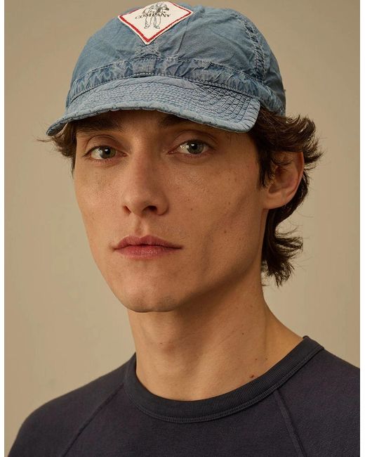 C P Company Gray 50 Fili Bleached Cap for men