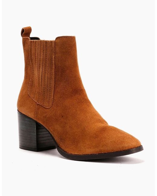 Osprey Brown London The Naples Suede Tan Boots