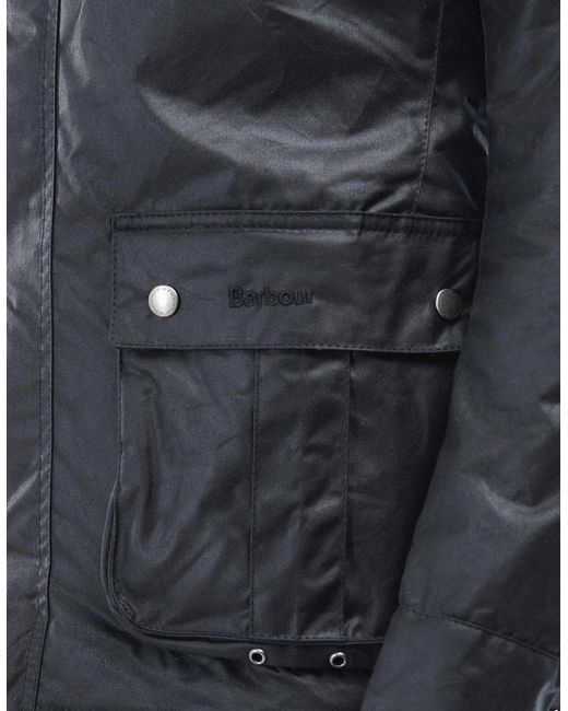 Barbour Blue Tourer Duke Wax Jacket for men