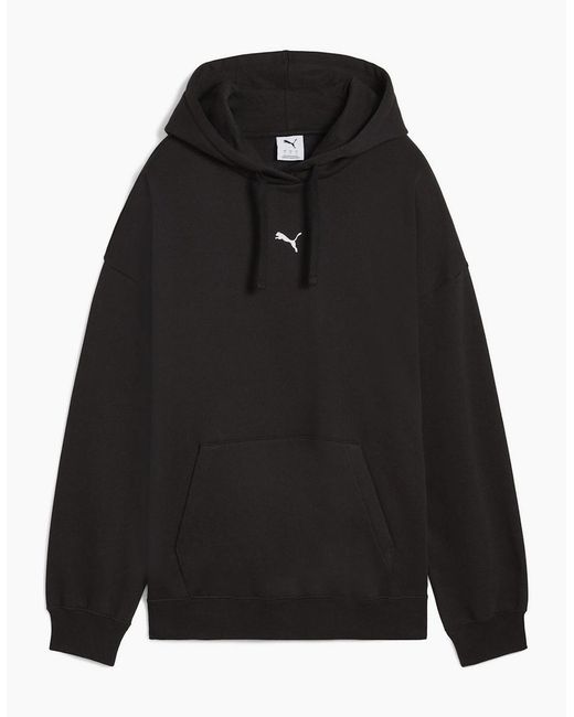 PUMA Black Essentials Oversized Hoodie