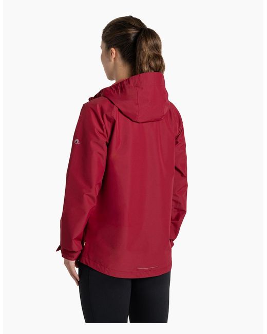 Craghoppers White Ladies Ossus Waterproof Jacket