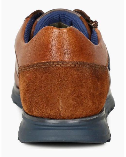 Bugatti Brown Crome Trainers for men