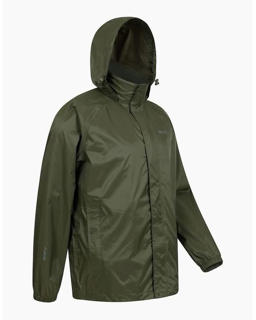Mountain Warehouse Green Pakka Ii Waterproof Jacket for men