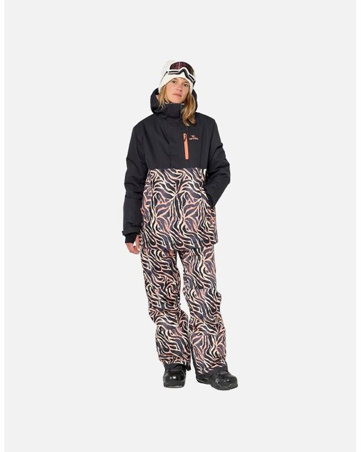 Rip Curl White Rip Curl Anorak Anti Series Ski Jacket