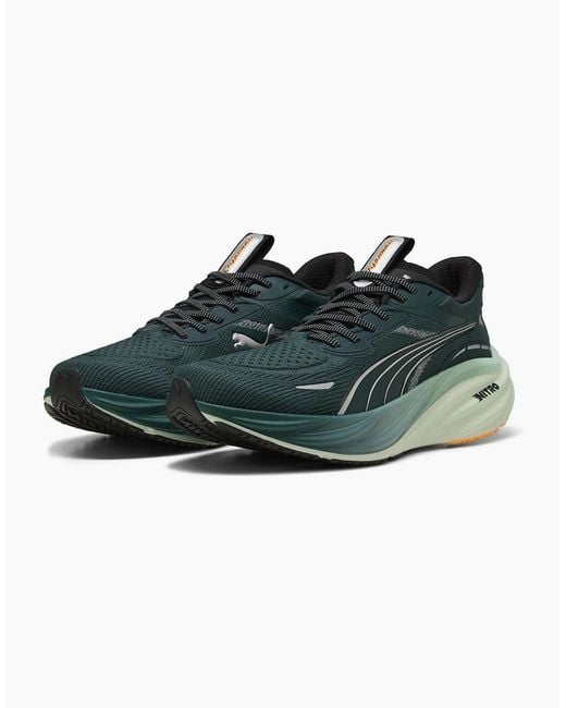 PUMA Green Magnify Nitro 3 Everyday Neutral Road Running Shoes for men