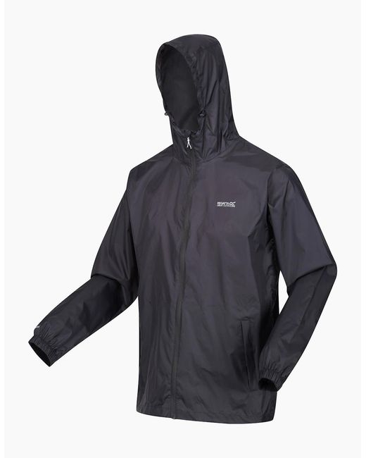 Regatta Blue Pack It Iii Waterproof Jacket for men