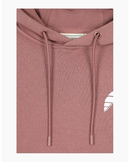 Mountain Warehouse Red Mountain Badge Hoodie for men