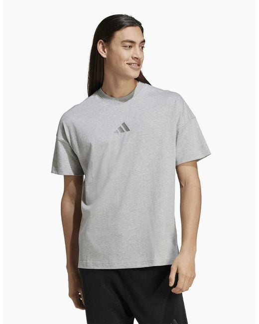 Adidas Gray A Szn T T-Shirt for men