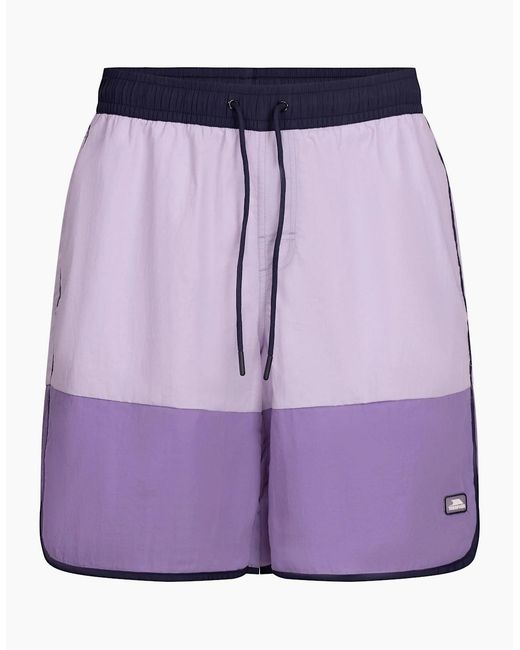 Trespass Purple Jory Swim Shorts for men