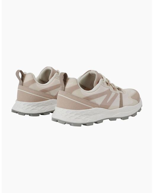 Regatta White Ladies Leighton Synthetic Leather Trainers