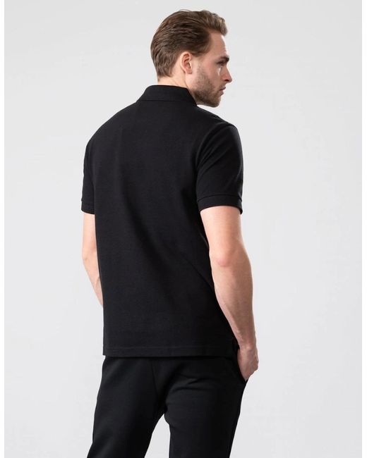 Belstaff Black Short Sleeved Polo for men