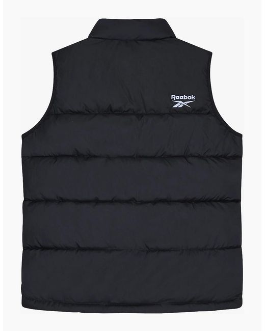 Reebok Blue Rb1492 Puffer Vest for men