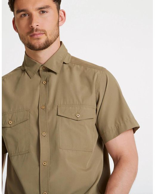 Craghoppers Natural Expert Kiwi Short-Sleeved Shirt for men