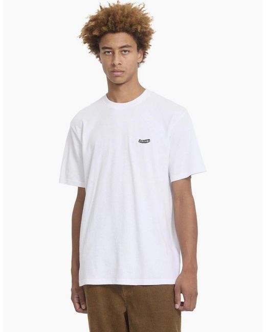 Volcom White Pistol Stone Short Sleeve T-Shirt for men