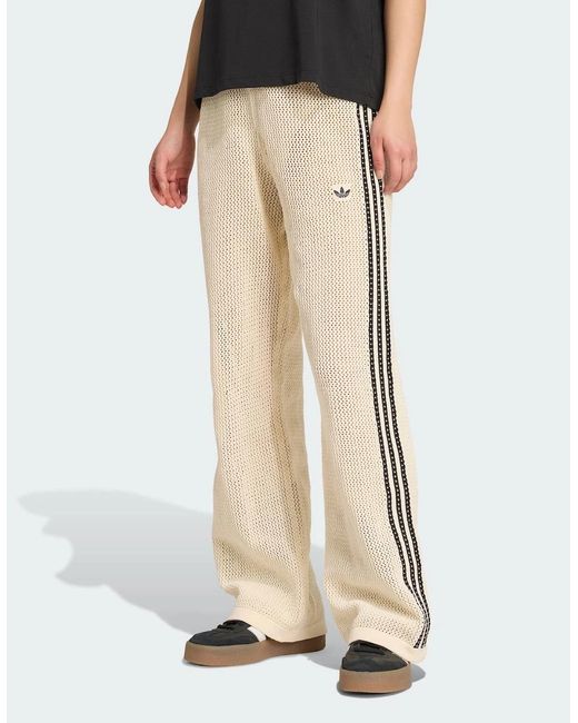 Adidas Natural Originals Premium Crochet Track Pants