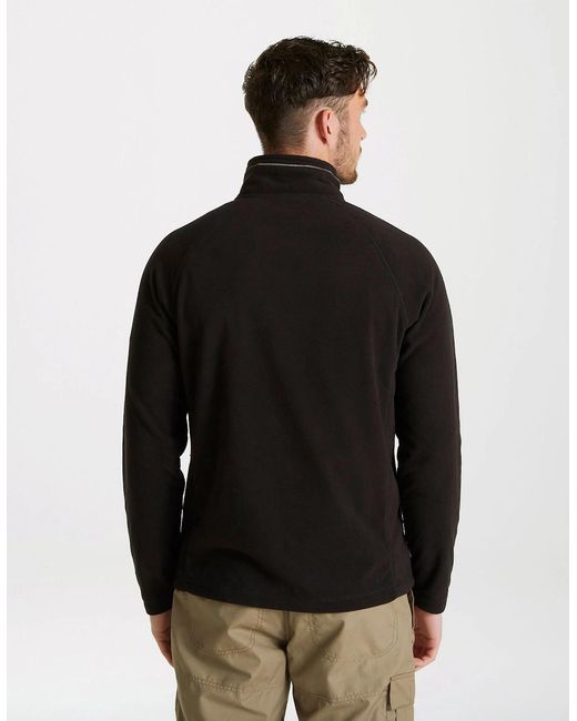 Craghoppers Black Expert Corey 200 Microfleece Jacket for men