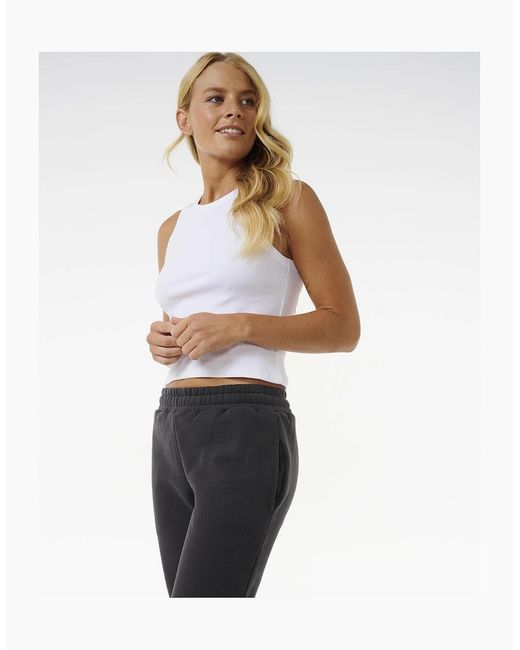 Rip Curl White Rip Curl Varsity Joggers