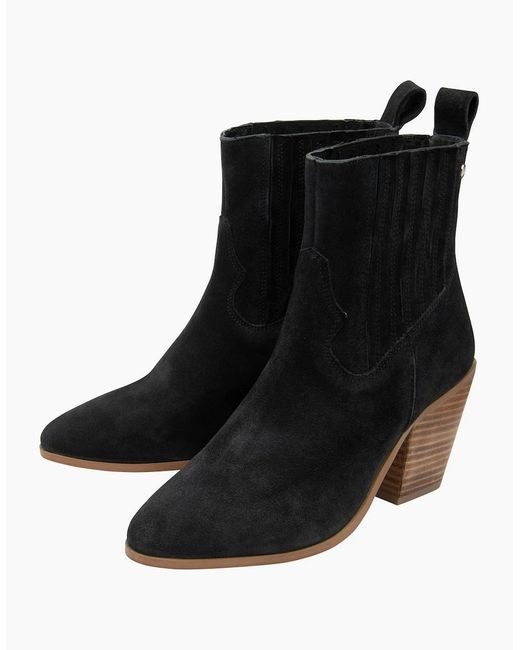 Ravel Black Ebert Ankle Boots