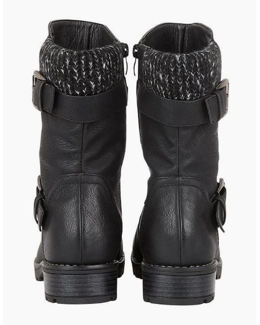 Lotus Black Jemima Boot
