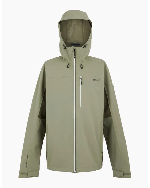 Regatta Green Birchdale Ii Waterproof Jacket for men