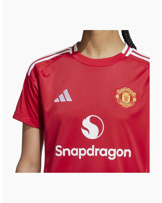 Adidas Red Manchester United Home Shirt 2024 2025