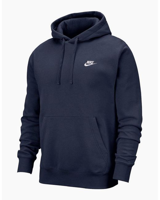 Nike Blue Adult Sportswear Club Hoodie